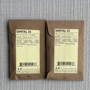Le Labo Santal 33 Fragrance Sample Set
